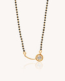 Solitaire Mangalsutra Pendant | 16ct | CDL-351