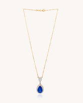 Halo Pendant in 18KT gold | 7.38ct | CDL-391