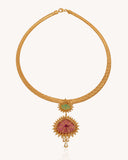 Floral Pendant in 18KT gold | 17.85ct | CDL-629