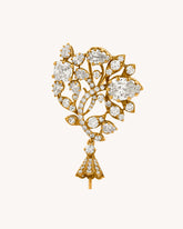 Floral Pendant in 18KT gold | 6.86ct | CDL-683