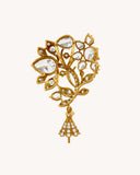 Floral Pendant in 18KT gold | 6.86ct | CDL-683