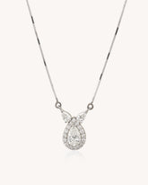 Halo Pendant in 18KT gold | 4.54ct | CDL-729