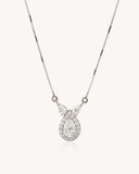 Halo Pendant in 18KT gold | 4.54ct | CDL-729