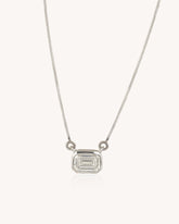 Solitaire Pendant in 18KT gold | 3.4ct | CDL-730
