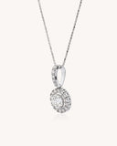 Halo Pendant in 18KT gold | 4.84ct | CDL-741