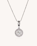 Halo Pendant in 18KT gold | 4.84ct | CDL-741