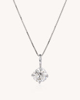 Solitaire Pendant in 18KT gold | 2.48ct | CDL-748