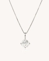 Solitaire Pendant in 18KT gold | 3.24ct | CDL-749