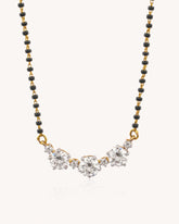 Mangalsutra Pendant in 18KT gold | 4.41ct | CDL-756