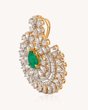 Colour stone Traditional Pendant in 18KT gold | 12.19ct | CDL-758
