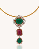 Floral Pendant in 18KT gold | 24.29ct | CDL-887