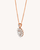 Solitaire Pendant in 18KT gold | 4.3ct | CDL0569