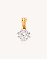 Solitaire Pendant in 18KT gold | 0.43ct | CDL0598