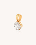 Solitaire Pendant in 18KT gold | 0.43ct | CDL0598