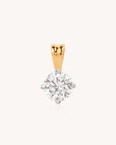 Solitaire Pendant in 18KT gold | 0.44ct | CDL0610