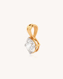 Solitaire Pendant in 18KT gold | 0.44ct | CDL0610