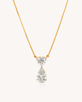 Solitaire Pendant in 18KT gold | 4.58ct | CDL0650