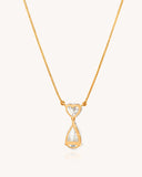 Solitaire Pendant in 18KT gold | 4.58ct | CDL0650