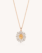 Floral Pendant in 18KT gold | 3.1ct | CDL0830