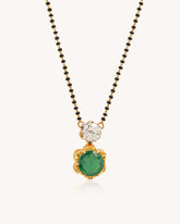 Mangalsutra Pendant in 18KT gold | 2.36ct | CDL0866