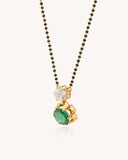 Mangalsutra Pendant in 18KT gold | 2.36ct | CDL0866