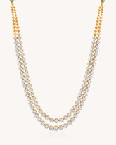 Tennis Necklace in 18KT gold | 89.7ct | CDNS-1426