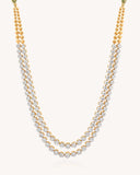 Tennis Necklace in 18KT gold | 89.7ct | CDNS-1426