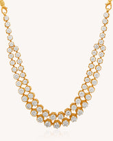 Tennis Necklace in 18KT gold | 33.67ct | CDNS-1464