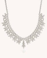 Intrepid Solitaire Statement Necklace Set | 88.98ct | CDNS-22