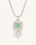 Triumphal Colour Stone Statement Necklace Set | 42.4ct | CDNS-24