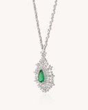 Colour Stone Open Setting Necklace Set | 18.29ct | CDNS-265