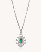 Colour Stone Open Setting Necklace Set | 18.29ct | CDNS-265