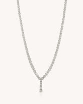 Tennis Necklace in 18KT gold | 28.86ct | CDNS-712