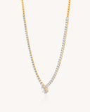 Tennis Necklace in 18KT gold | 21.17ct | CDNS-717