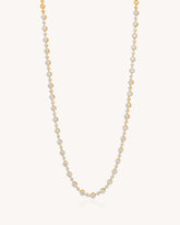 Tennis Necklace in 18KT gold | 44.36ct | CDNS0217