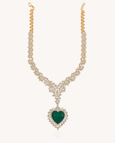 Colour stone Statement Necklace in 18KT gold | 46.14ct | CDNS0351
