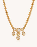Set Necklace in 18KT gold | 37.2ct | CDNST-1088