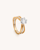 DIAMOND RING - 18KT - CDR-1304