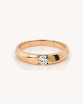 Solitaire Ring in 18KT gold | 0.26ct | CDR-1447