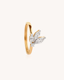 Solitaire Floral Ring | 6ct | CDR-71-1