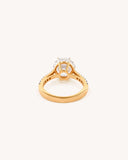 Solitaire Ring in 18KT gold | 3.81ct | CDR-772
