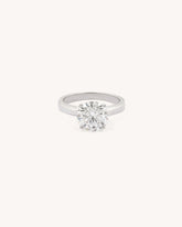 Solitaire Ring in 18KT gold | 4.18ct | CDR-776