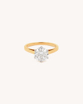 Solitaire Ring in 18KT gold | 3.15ct | CDR-782