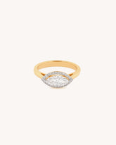 Halo Ring in 18KT gold | 3.43ct | CDR0454