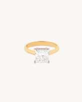 Solitaire Earrings in 18KT gold | 2.84ct | CDR0527