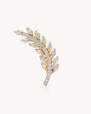 Floral Brooch in 18KT gold | 4.57ct | CVDB0008