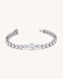 Tennis Bracelet in 18KT gold | 12.15ct | CDBL-1124