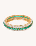 Tennis Bracelet in 18KT gold | 31.94ct | CDBL-1172