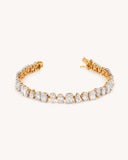 Tennis Bracelet in 18KT gold | 13.76ct | CDBL-699