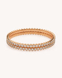 Solitaire Bracelet in 18KT gold | 15.01ct | CDBL0420
